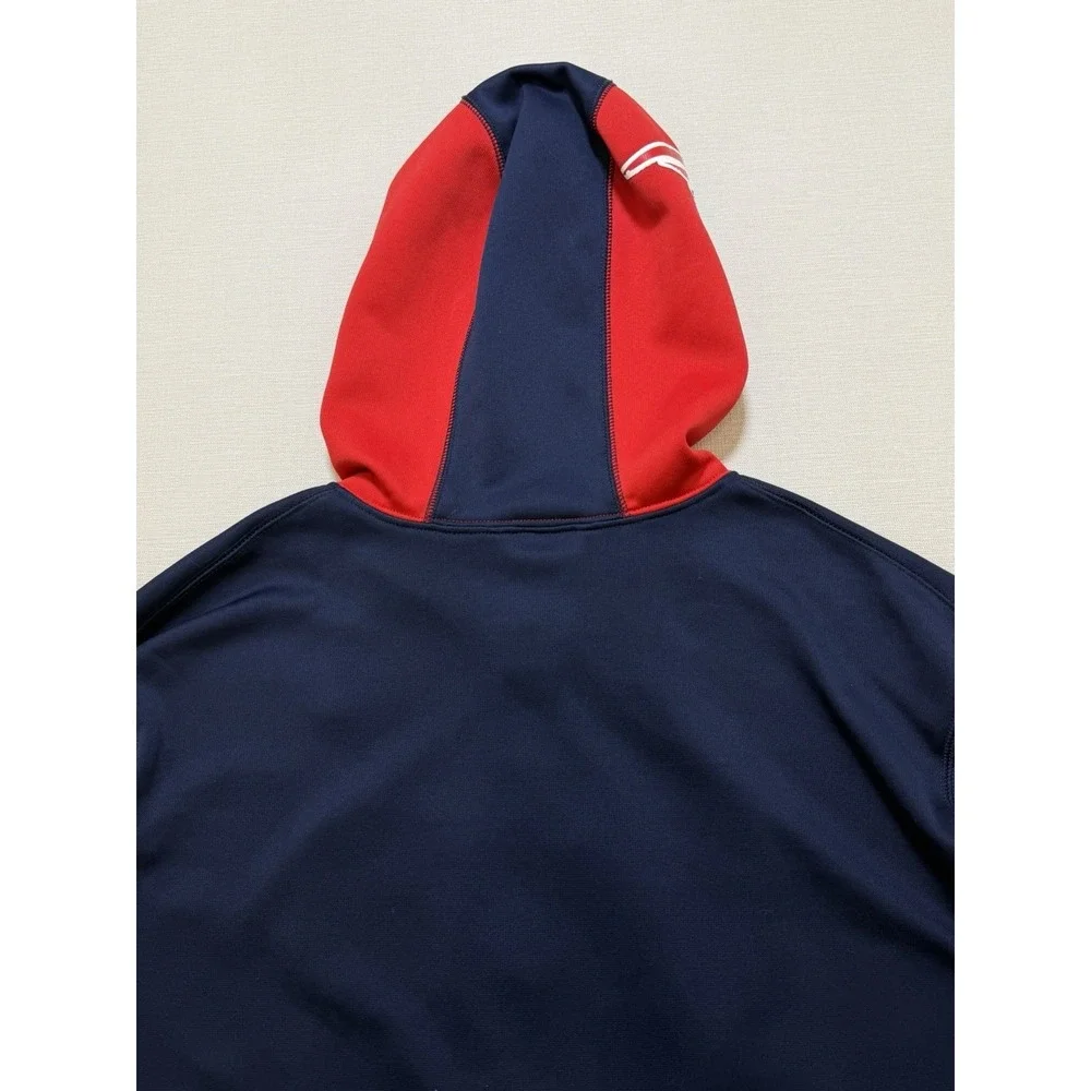 Nike Therma Fit New England Patriots Hoodie Men's Size Large NFL Full Zip